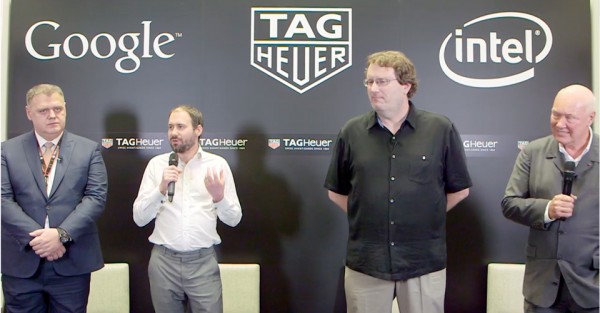 Tag Heuer + Google + Intel = Android Wear идет в люксовый сегмент