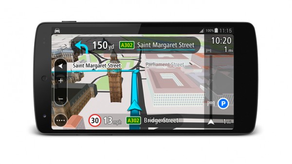 Навигационное приложение от TomTom для Android стало бесплатным