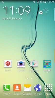 Новый TouchWiz для Samsung GALAXY S6 вдохновлен Tizen OS