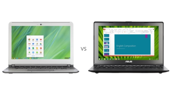 Windows 10 против Chromebook