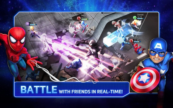 DeNA выпустила мобильную онлайн-арену Marvel Mighty Heroes