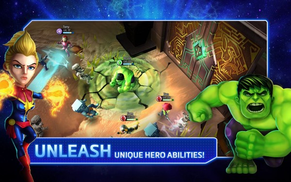 DeNA выпустила мобильную онлайн-арену Marvel Mighty Heroes