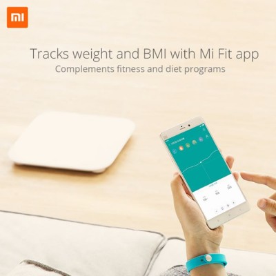 Xiaomi выпустила умные весы Mi Smart Scale для противостояния с Meizu и Haier