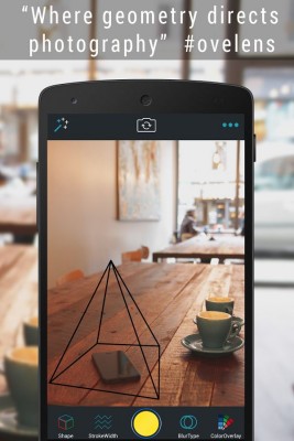 Overam — геометрический редактор фотографий для Android