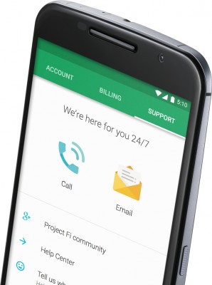 Google запускает виртуального сотового оператора Project Fi