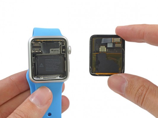 Эксперты из iFixit показали внутренности Apple Watch