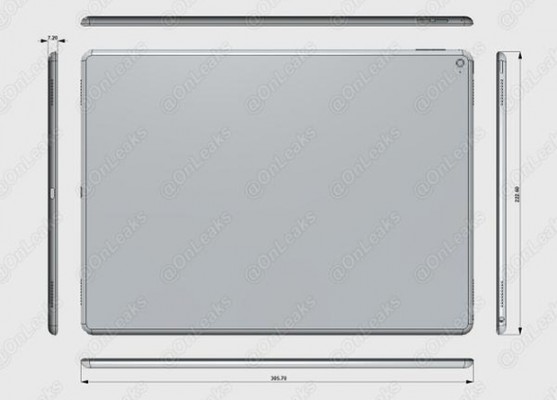 Apple iPad Pro получит процессор A9, Force Touch, NFC и USB 3.1 Type-C