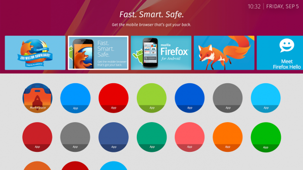 Mozilla показала интерфейс Firefox OS для ТВ