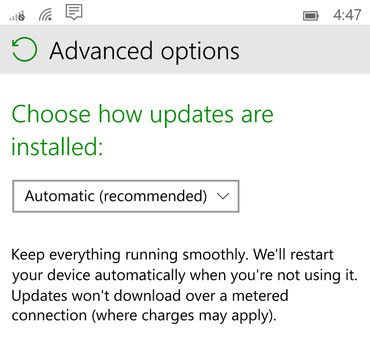 Microsoft лично будет контролировать выпуск обновлений для Windows 10 Mobile