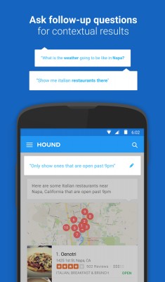 Создатели SoundHound выпустили голосового помощника для Android