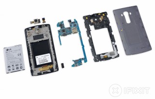 Смартфон LG G4 получил 8 баллов по шкале ремонтопригодности от iFixit