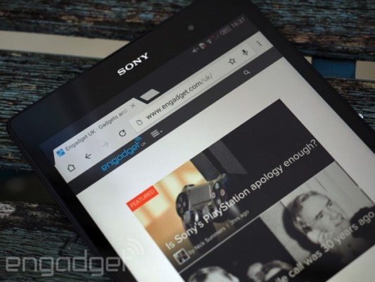 Обзор планшета Sony       Xperia Z3 Tablet Compact