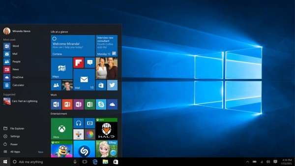 Для инсайдеров доступна новая сборка Windows 10 Insider Preview — 10166