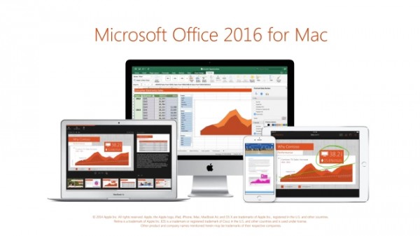 Новейший Office 2016 для Mac доступен для покупки