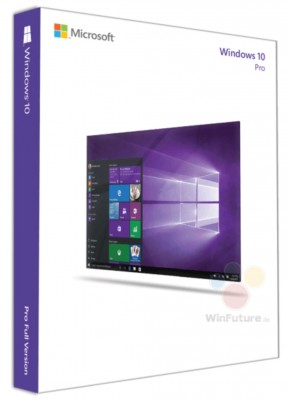 Утечка: дизайн коробочной версии Windows 10 для редакций Home и Pro