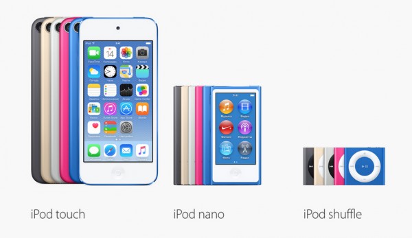 Дождались: Apple представила обновленные плееры iPod
