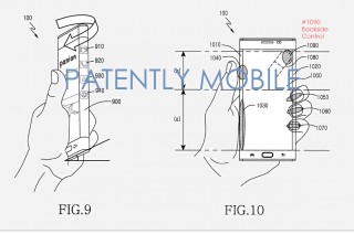 Samsung оснастит заднюю панель смартфонов сенсорными датчиками