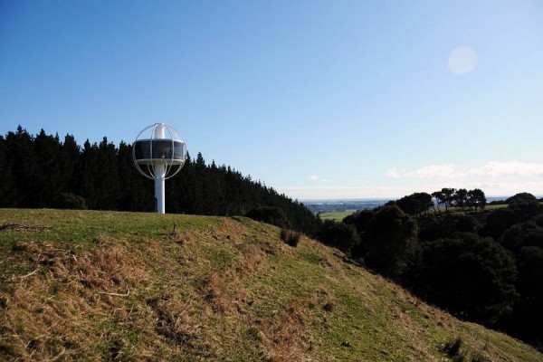 Самый технологичный домик на дереве построен в Новой Зеландии
