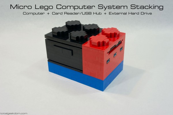 Собран миниатюрный компьютер в форме кубика LEGO