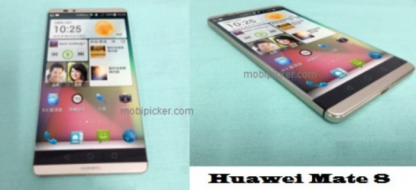 Фаблет Huawei Mate 8 показался на живых фото