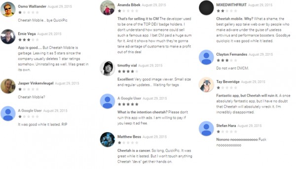 Популярное приложение QuickPic было куплено издателем Cheetah Mobile — пользователи недовольны