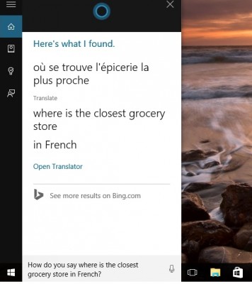 Microsoft Translator теперь интегрирован в Cortana на Windows 10