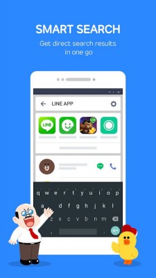 Создатели мессенджера LINE выпустили лаунчер для Android
