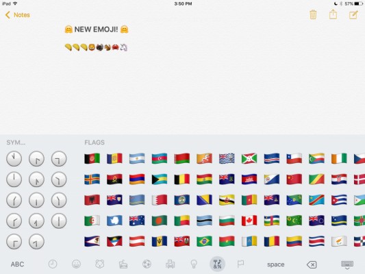 В iOS 9.1 появятся Emoji-смайлы со средним пальцем