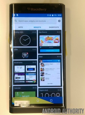 Новые фото BlackBerry Venice раскрывают информацию об интерфейсе смартфона