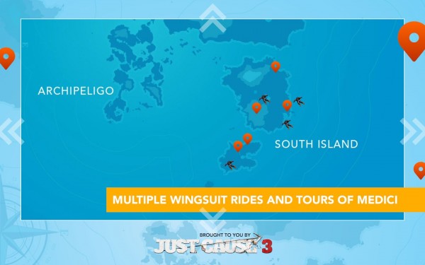 На Android вышла игра Just Cause 3: WingSuit Tour с поддержкой виртуальной реальности