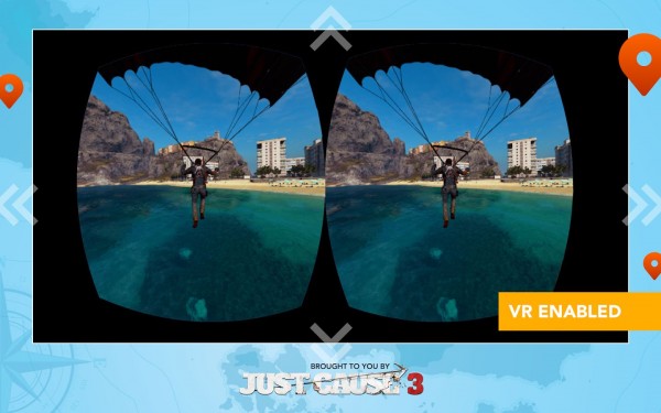 На Android вышла игра Just Cause 3: WingSuit Tour с поддержкой виртуальной реальности