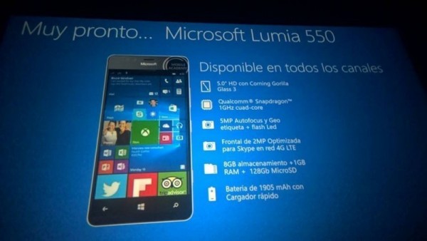 В сеть утекли слайды презентации Microsoft Lumia 950/950 XL и Lumia 550