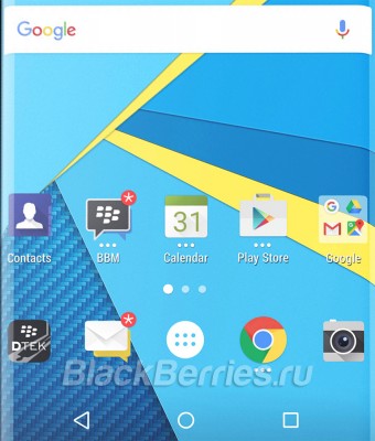 Опубликованы официальные рендеры BlackBerry Priv