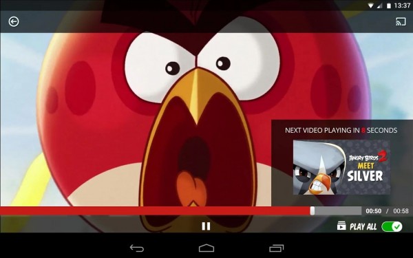 Rovio выпустила приложение для Android и iOS с мультфильмами по Angry Birds