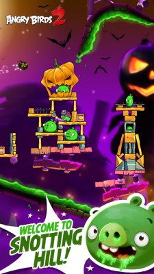 Angry Birds 2 и Angry Birds Pop уже получили хэллоуинские обновления