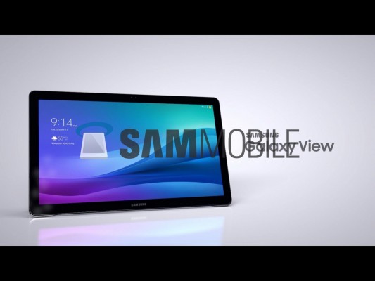 В сеть утекли изображения огромного планшета Galaxy View