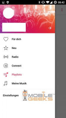 В сети появились первые скриншоты Apple Music для Android