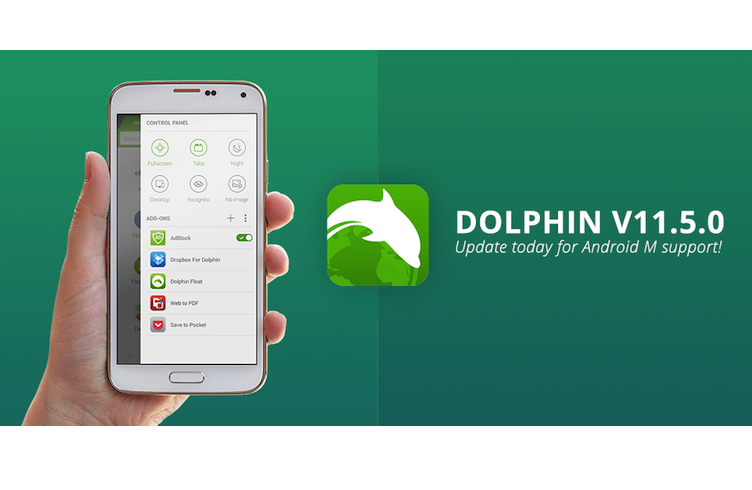 Браузер для андроид 6.0. Dolphin browser.