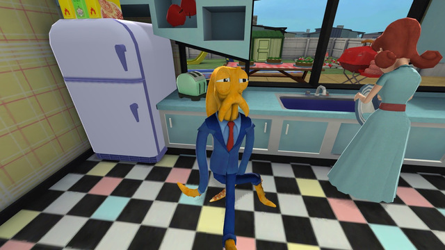 На Android И IOS Вышел «симулятор Папы-Осьминога» Octodad.