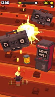 Создатели Crossy Road выпустили новую аркаду — Shooty Skies