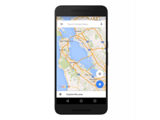 В Google Maps для Android теперь поиск и навигация доступны в оффлайне