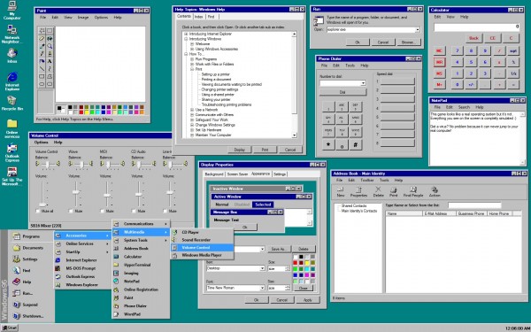 Windows исполнилось 30 лет — визуальная ретроспектива