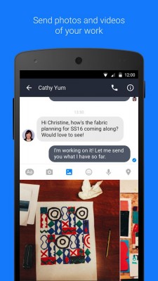 На Android вышло приложение для рабочих чатов в Facebook*
