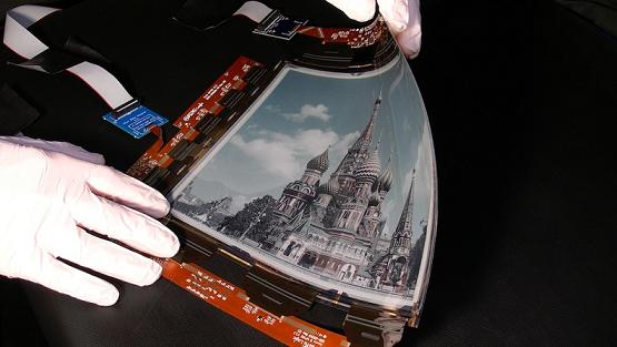 Plastic Logic представила в Москве прототип гибкого дисплея E-Ink (видео)