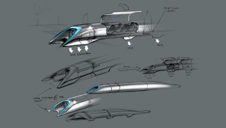 Первые испытания Hyperloop назначены на январь 2016 года