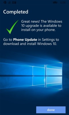 Microsoft выпустит приложение, которое поможет обновиться до Windows 10 Mobile