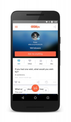 Приложение ASKfm для Android и iOS получило совершенно новый интерфейс