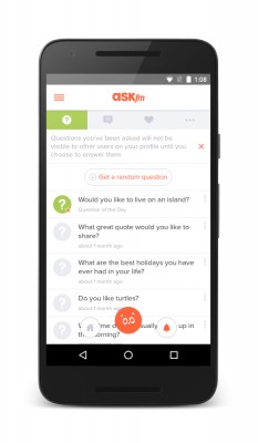 Приложение ASKfm для Android и iOS получило совершенно новый интерфейс