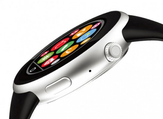 Китайцы представили клон Apple Watch 2 с круглым экраном