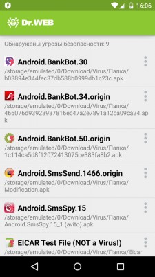 Лучшие антивирусы для Android